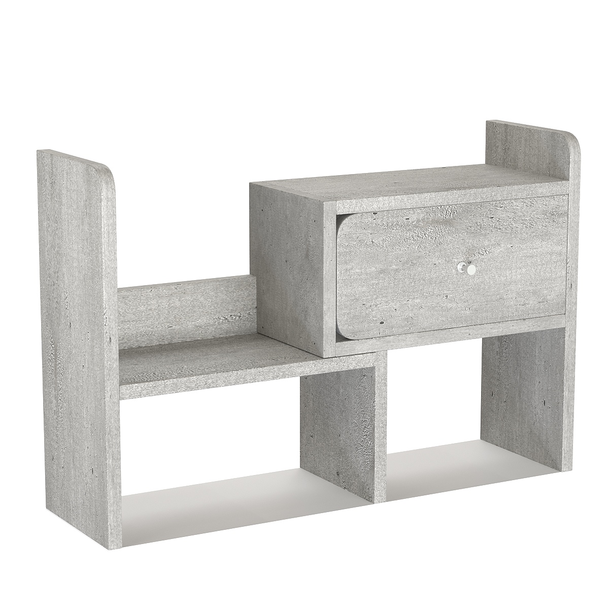 Полка настольная Вектор №25 Метрополитан Грей