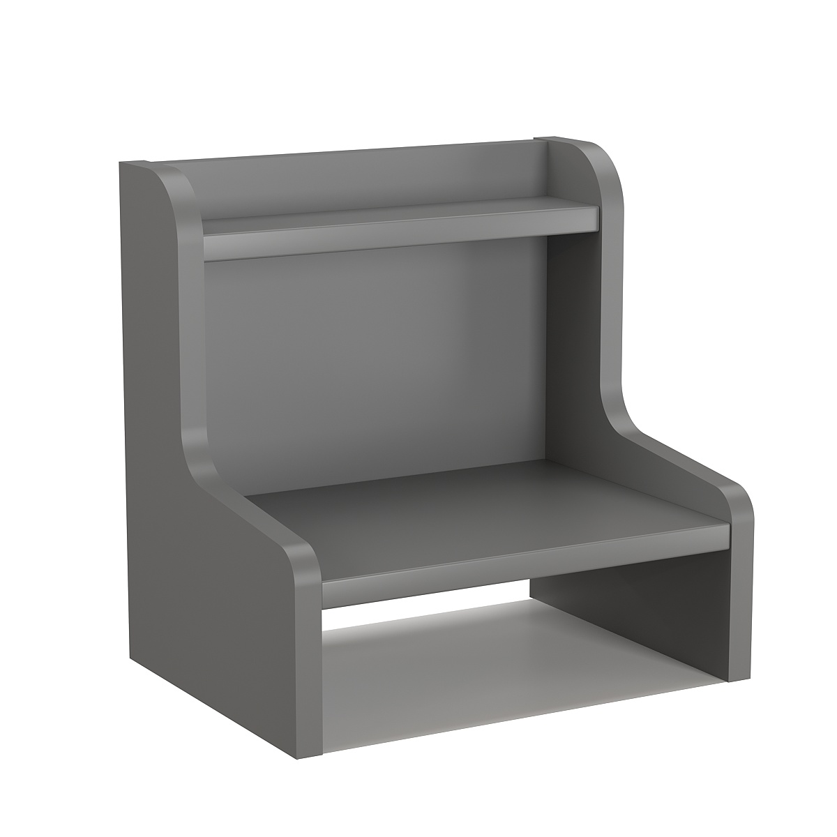 Полка настольная Вектор №33 Темно-Серый