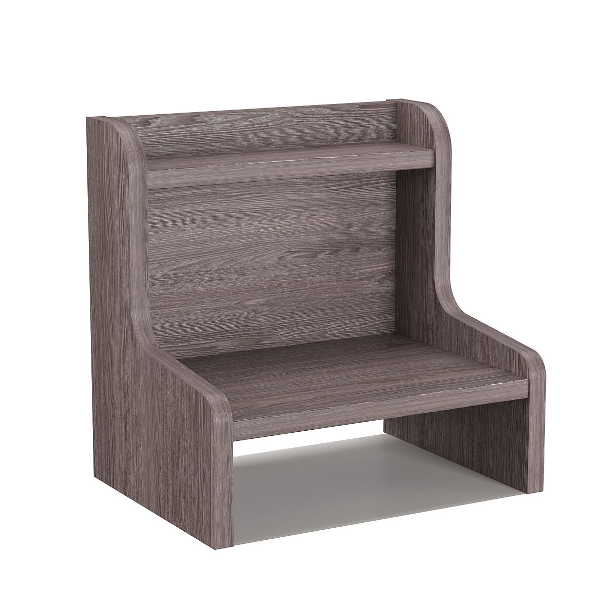 Полка настольная Вектор №33 Ясень Анкор темный - U31105