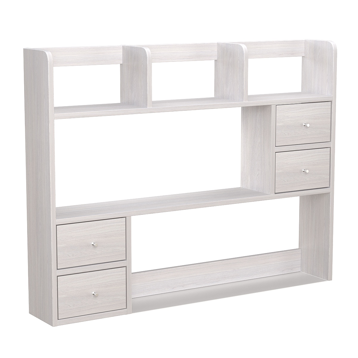 Полка настольная Вектор №38 Ясень Анкор светлый - U31104