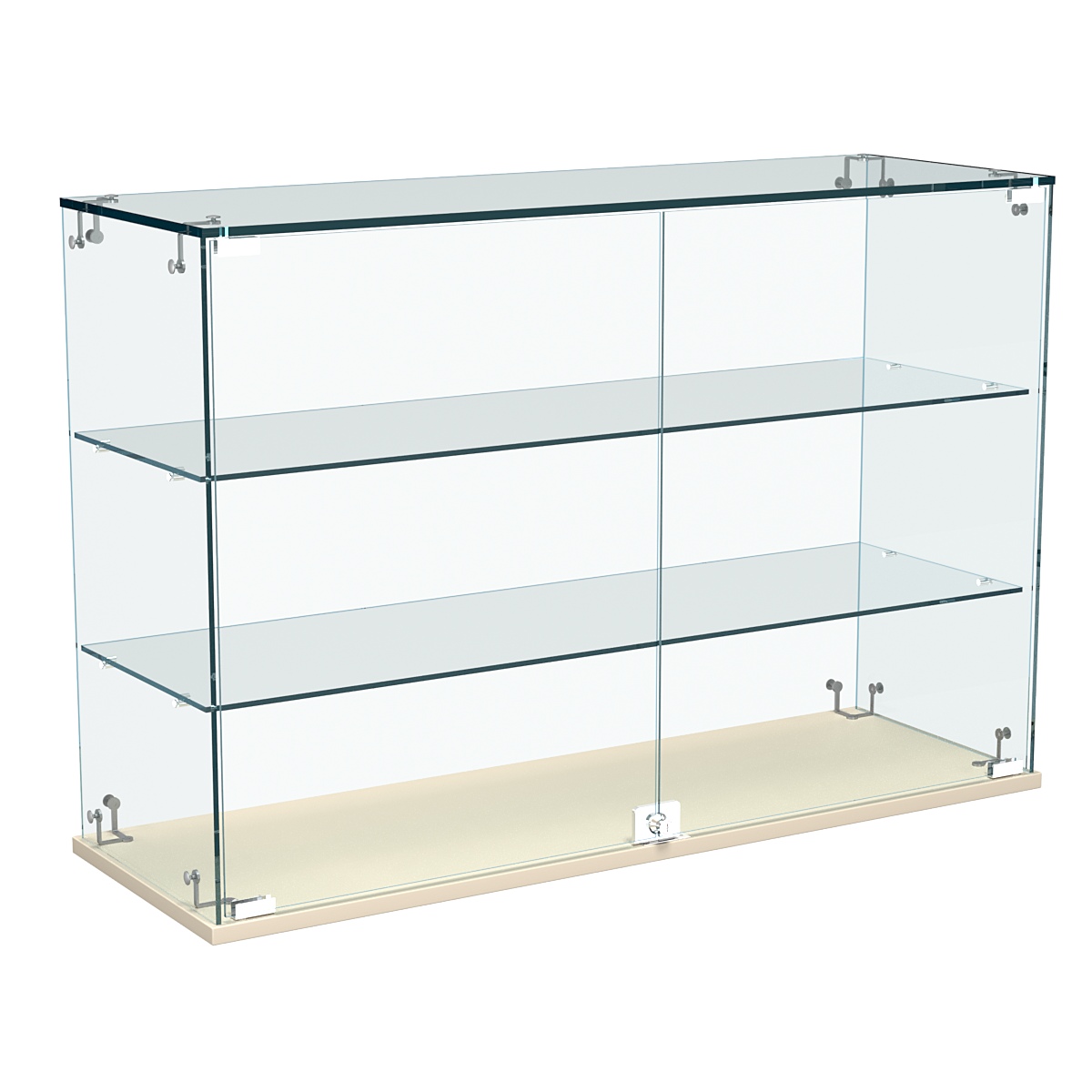 Витрина Истра настольная №29 Крем Вайс