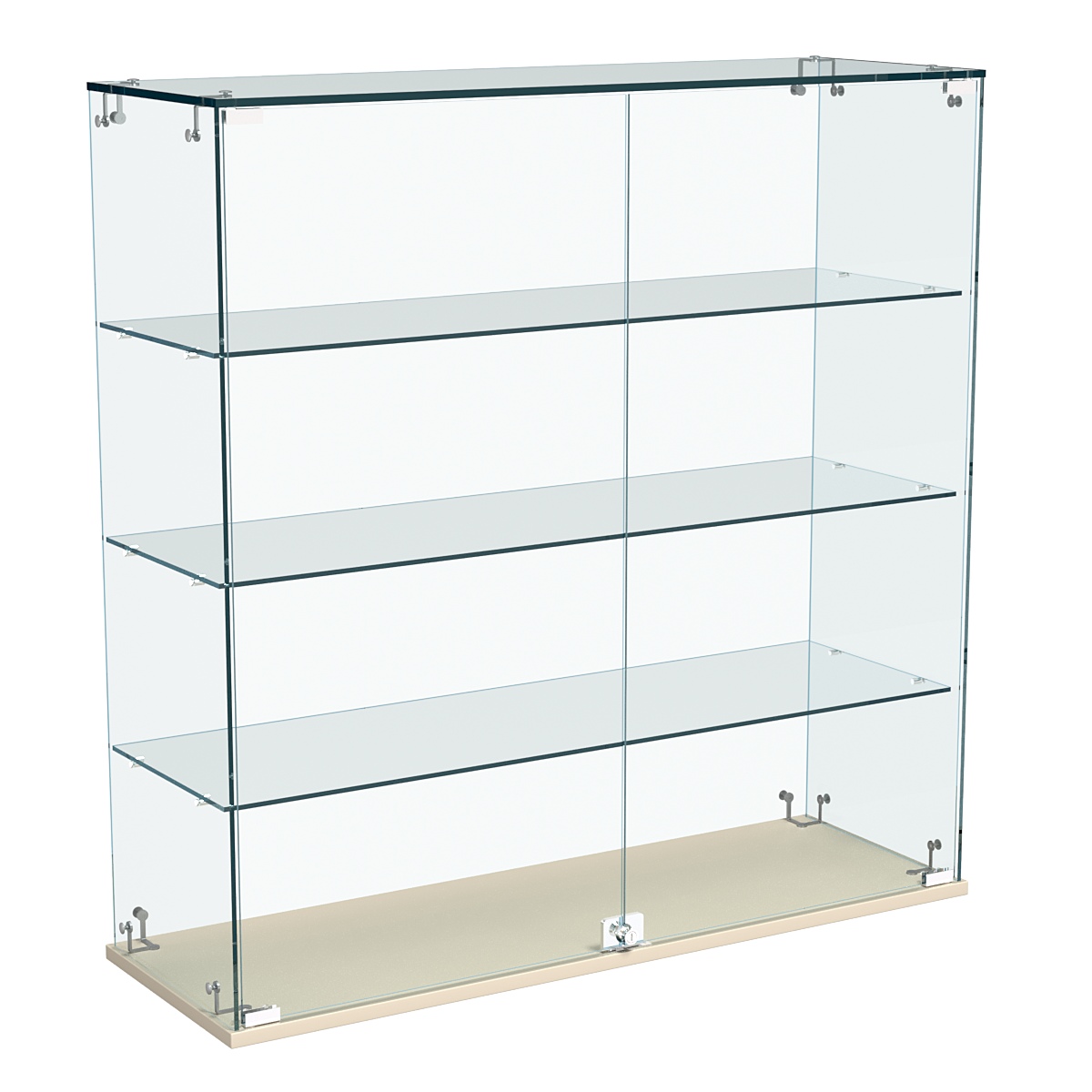 Витрина Истра настольная №31 Крем Вайс