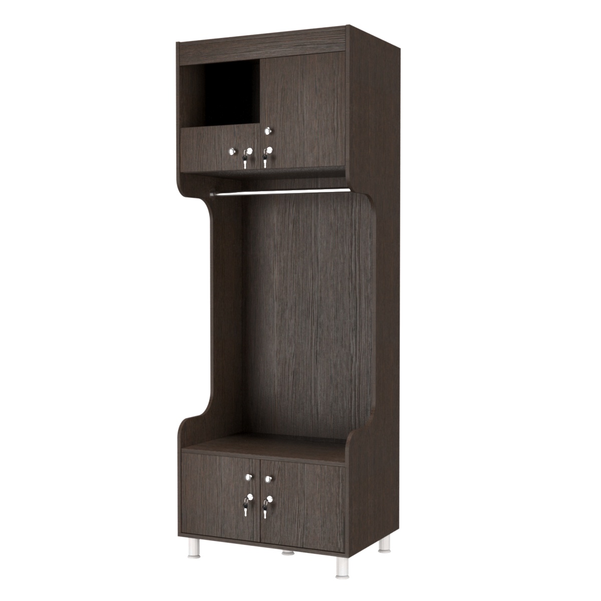 Шкаф для раздевалок Спорт-Фит №1 Дуб Венге