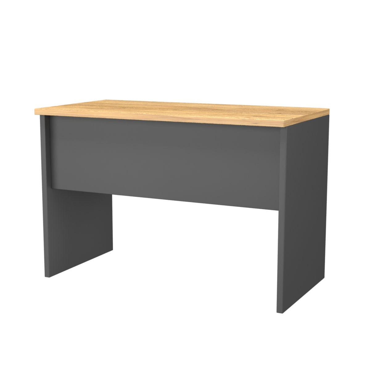 Скамейка для раздевалок №2-2 Темно-серый и Дуб Золотистый