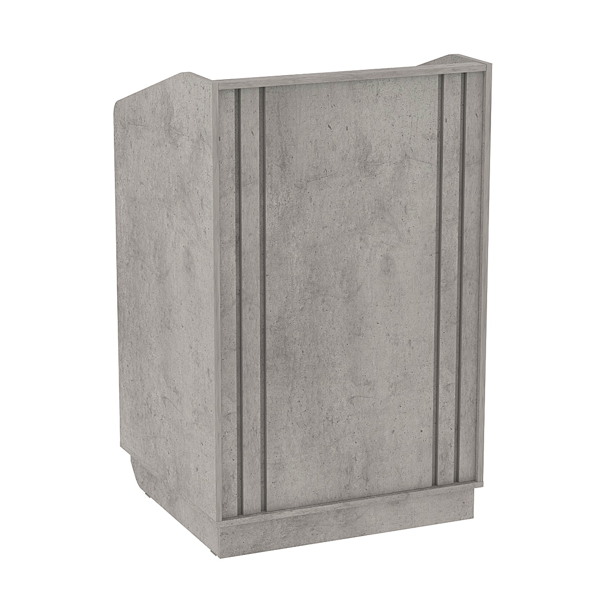 Кафедра для выступлений Конференс №24 Бетон Чикаго светло-серый F186 ST9