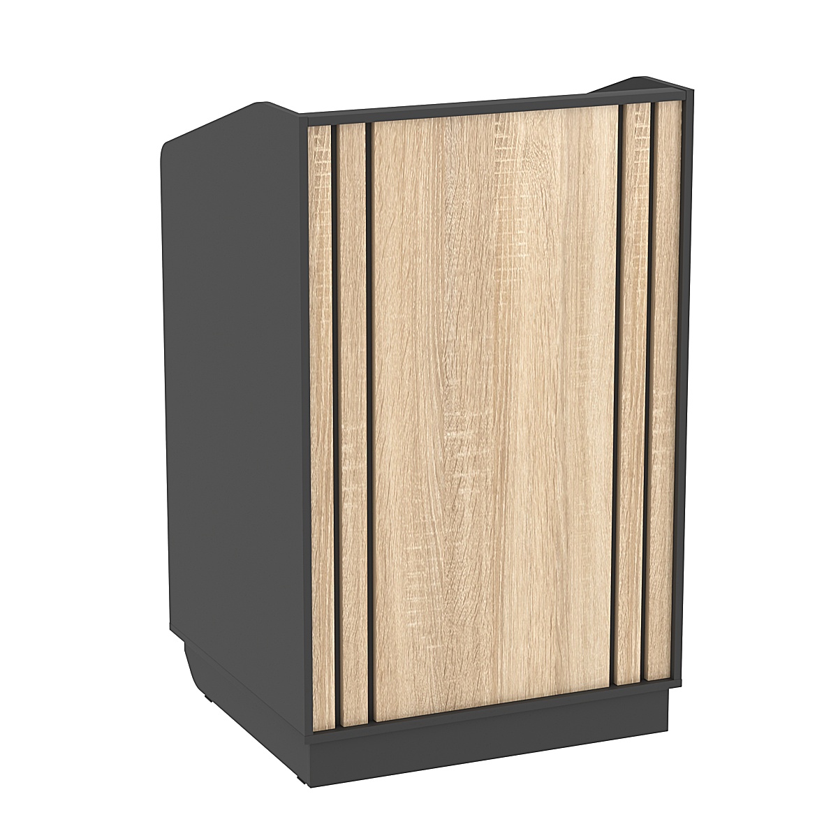 Кафедра для выступлений Конференс №24 Черный + Дуб Сонома