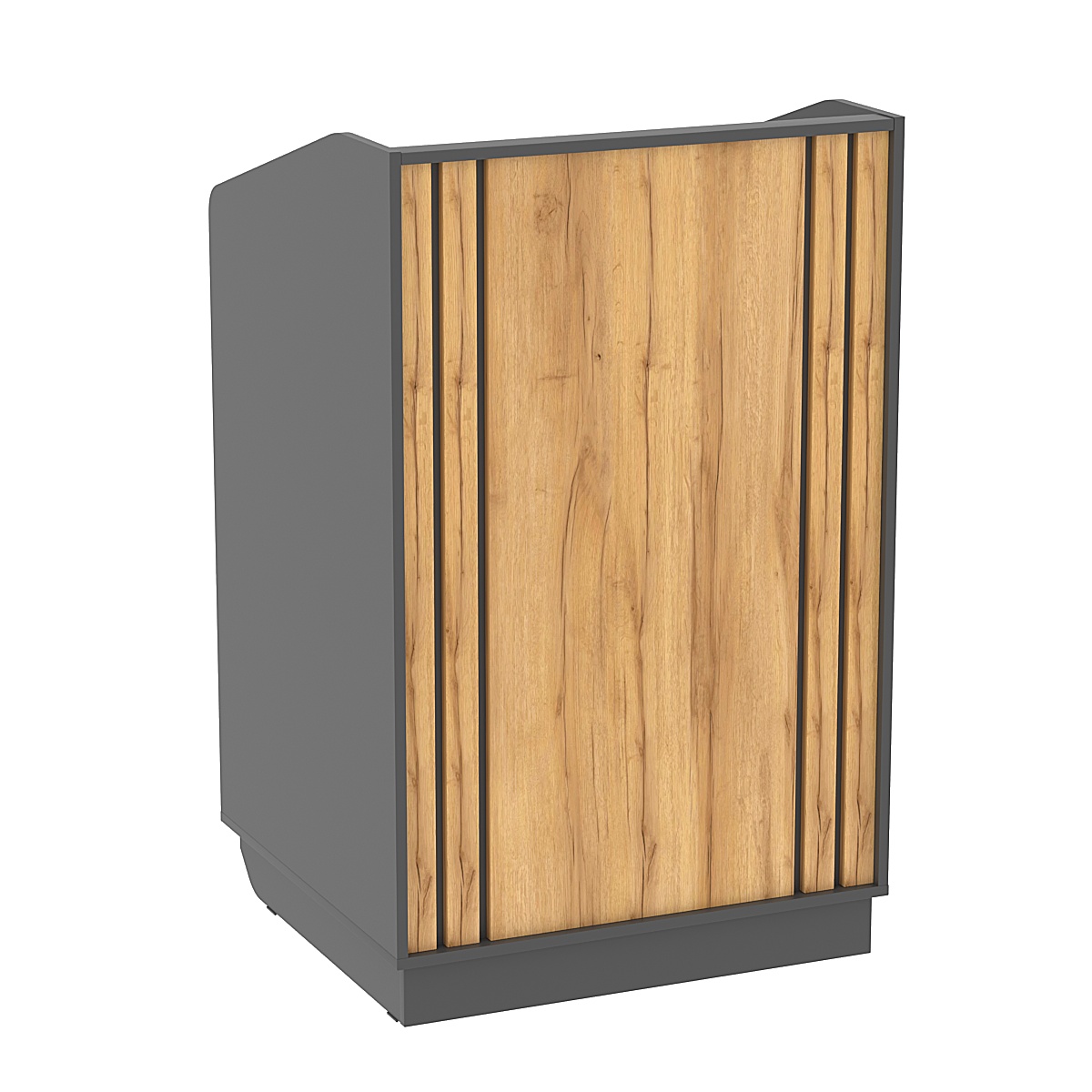 Кафедра для выступлений Конференс №24 Темно-серый и Дуб Золотистый