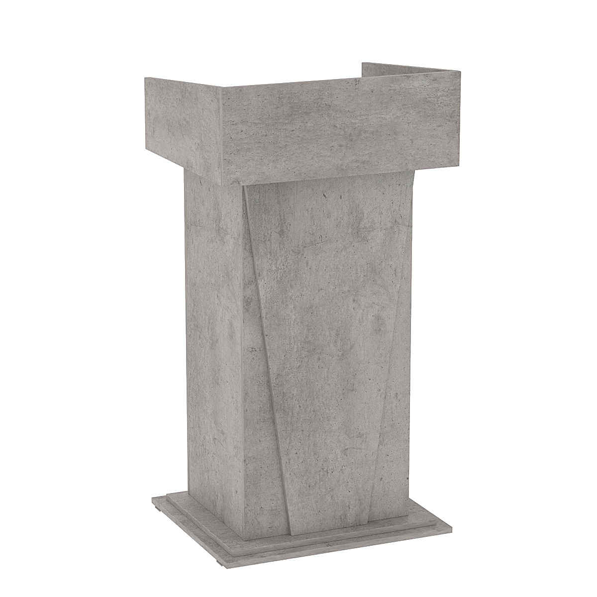 Кафедра для выступлений Конференс №28 Бетон Чикаго светло-серый F186 ST9