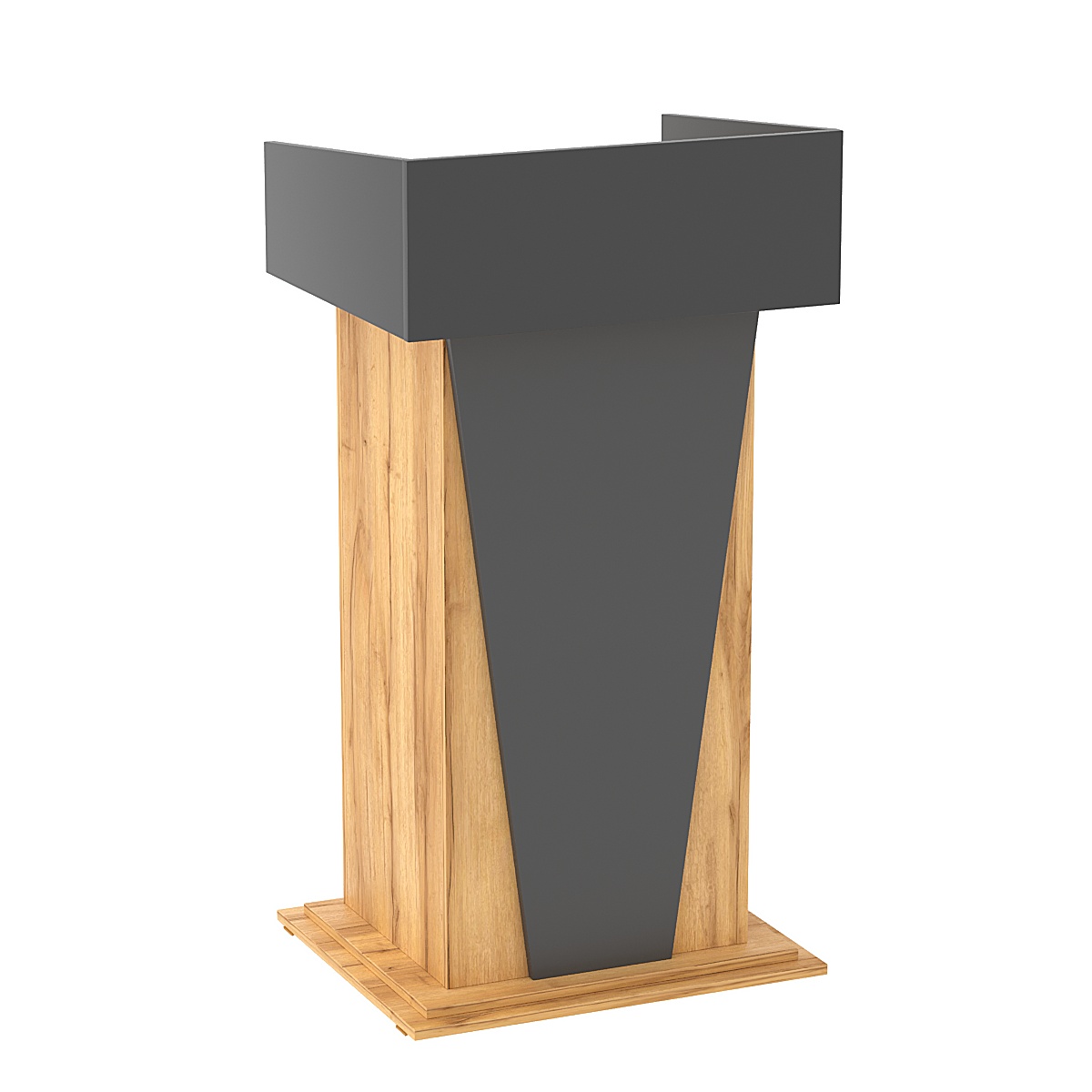 Кафедра для выступлений Конференс №28 Дуб Золотистый и Темно-Серый