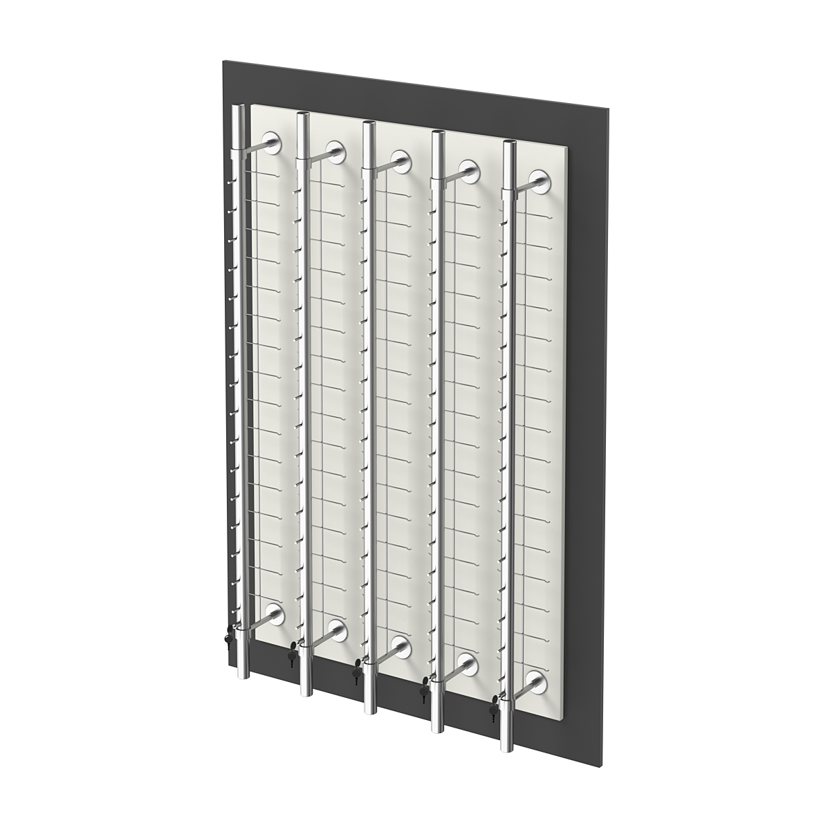 Дисплей настенный для очков ОПТИКА №1 Черный и Белый