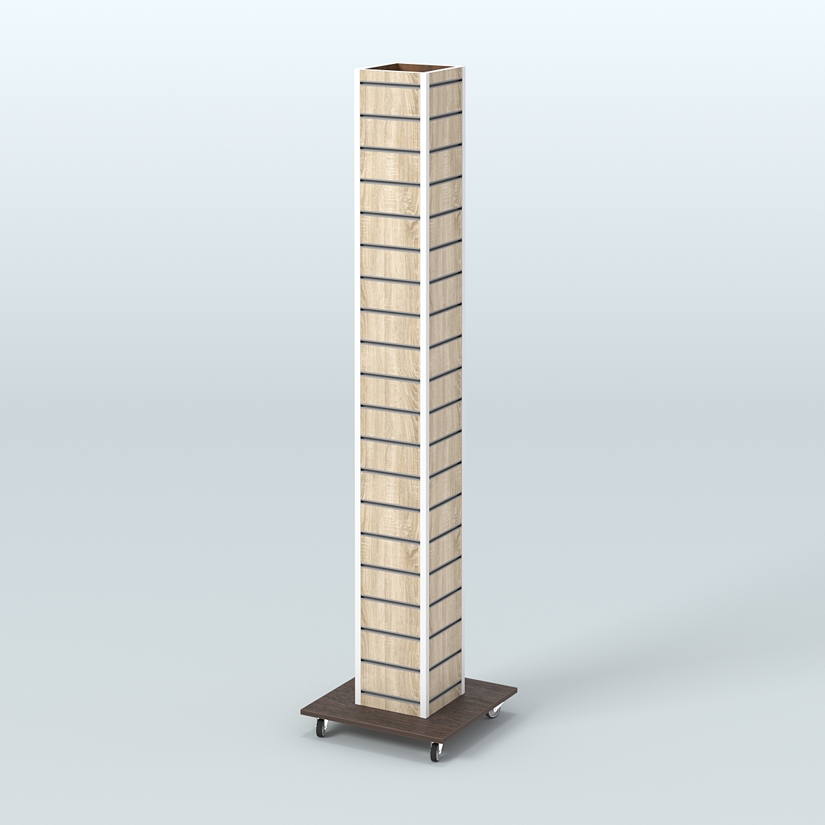 Стойка напольная для очков ОПТИКА №1 Дуб Венге и Дуб Сонома