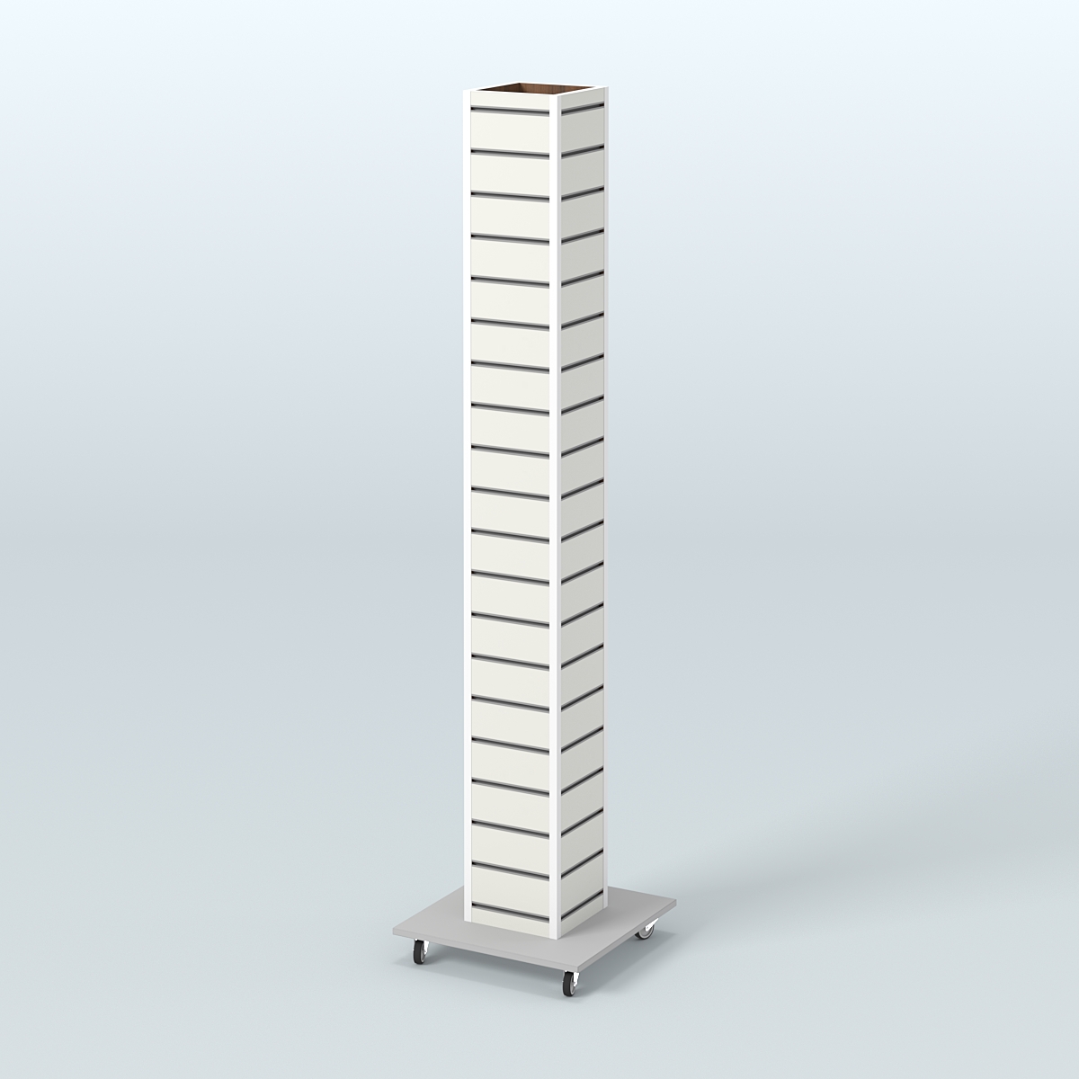 Стойка напольная для очков ОПТИКА №1 Серый + Белый