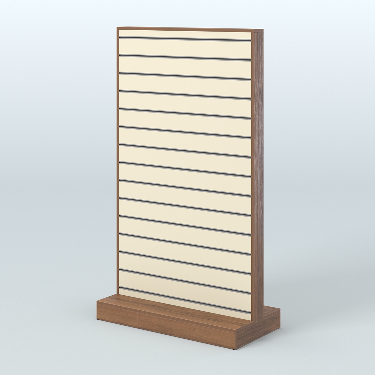 Стойка напольная для очков ОПТИКА №2 Орех + Крем Вайс