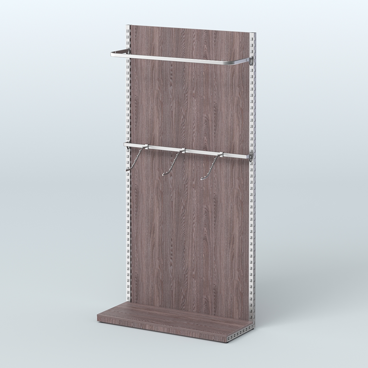 Система ЭЛЕГАНТ с ДСП №1 (1200 мм) Ясень Анкор темный