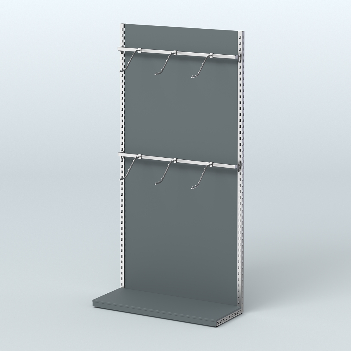 Система ЭЛЕГАНТ с ДСП №3 (1200 мм) Темно-Серый