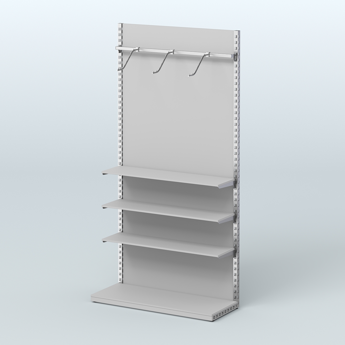 Система ЭЛЕГАНТ с ДСП №4 (1200 мм) Серый