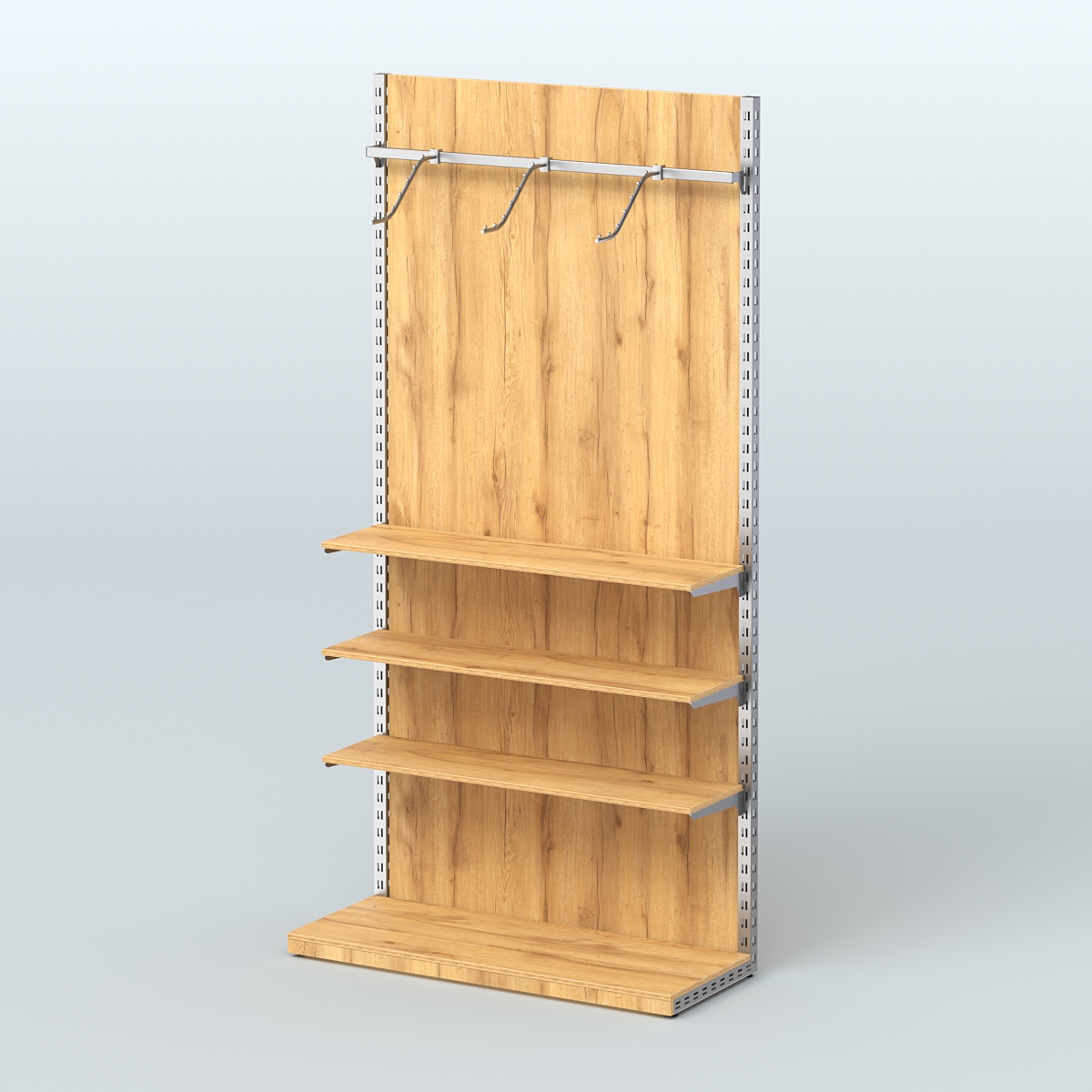 Система ЭЛЕГАНТ с ДСП №4 (1200 мм) Дуб Золотистый