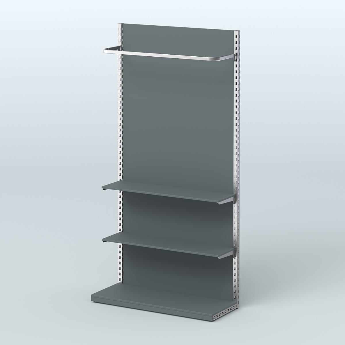 Система ЭЛЕГАНТ с ДСП №5 (1200 мм) Темно-Серый