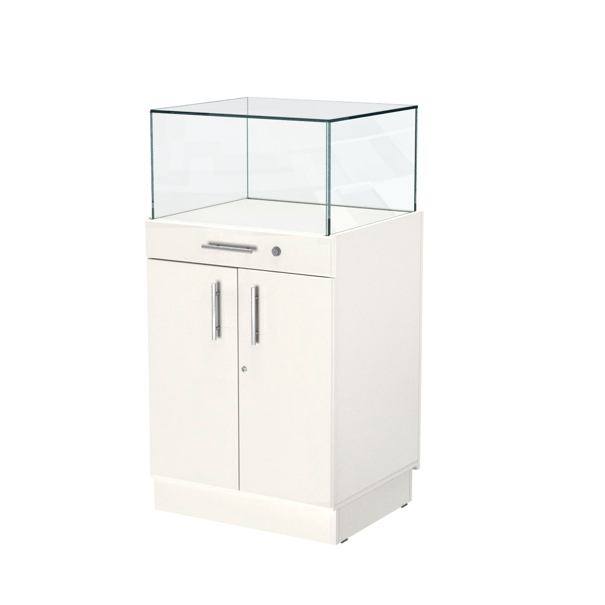 Прилавок ювелирный "Диаманд" №1-600 Белый