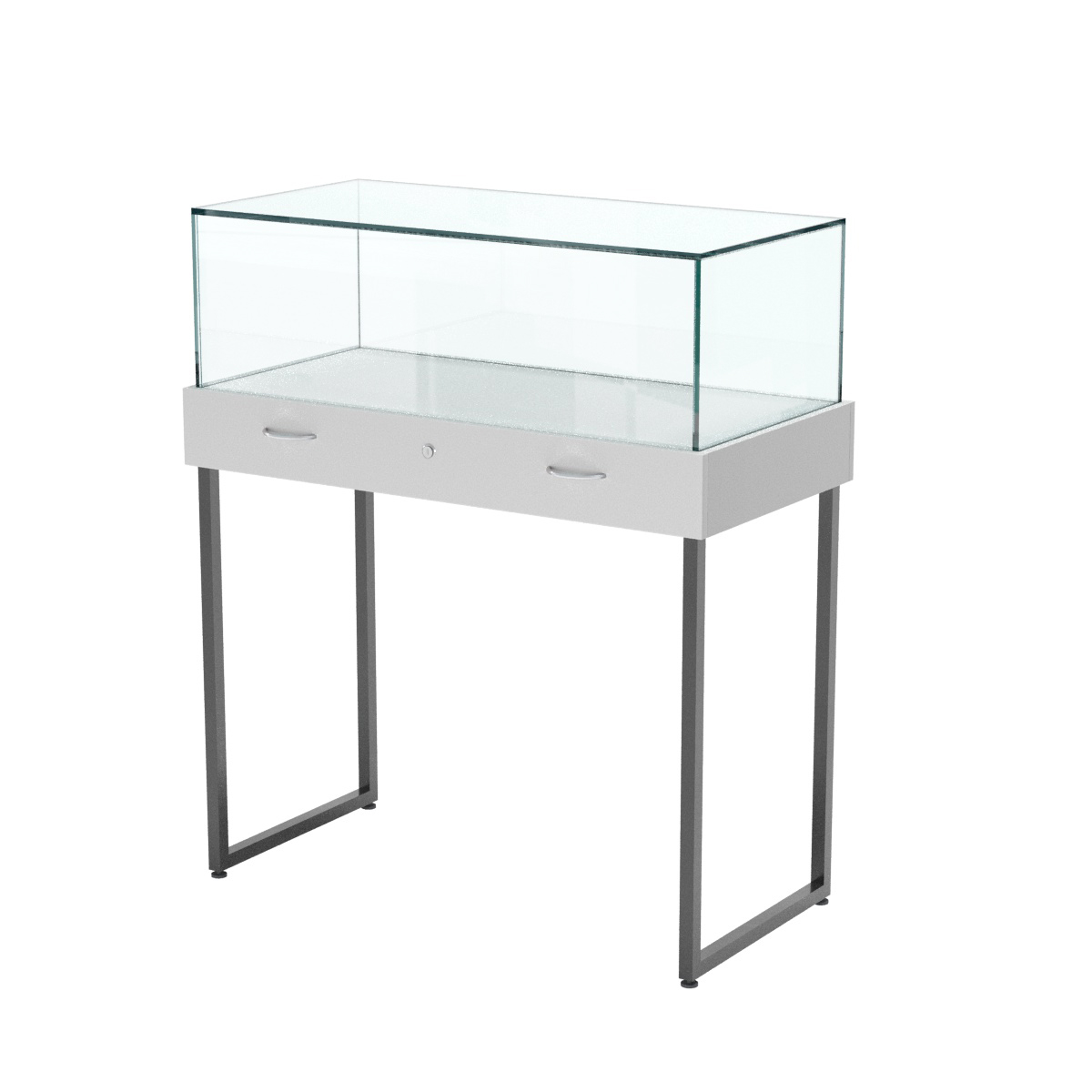 Прилавок ювелирный "Диаманд" №4-1000 Серый