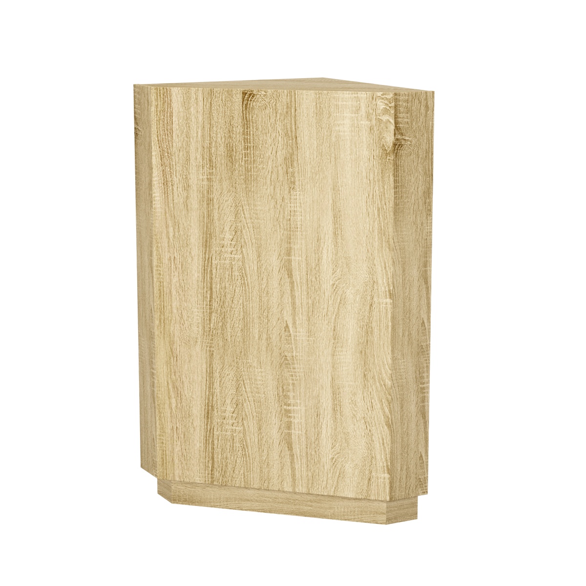 Витрина угловая "Диаманд" №6 Дуб Сонома