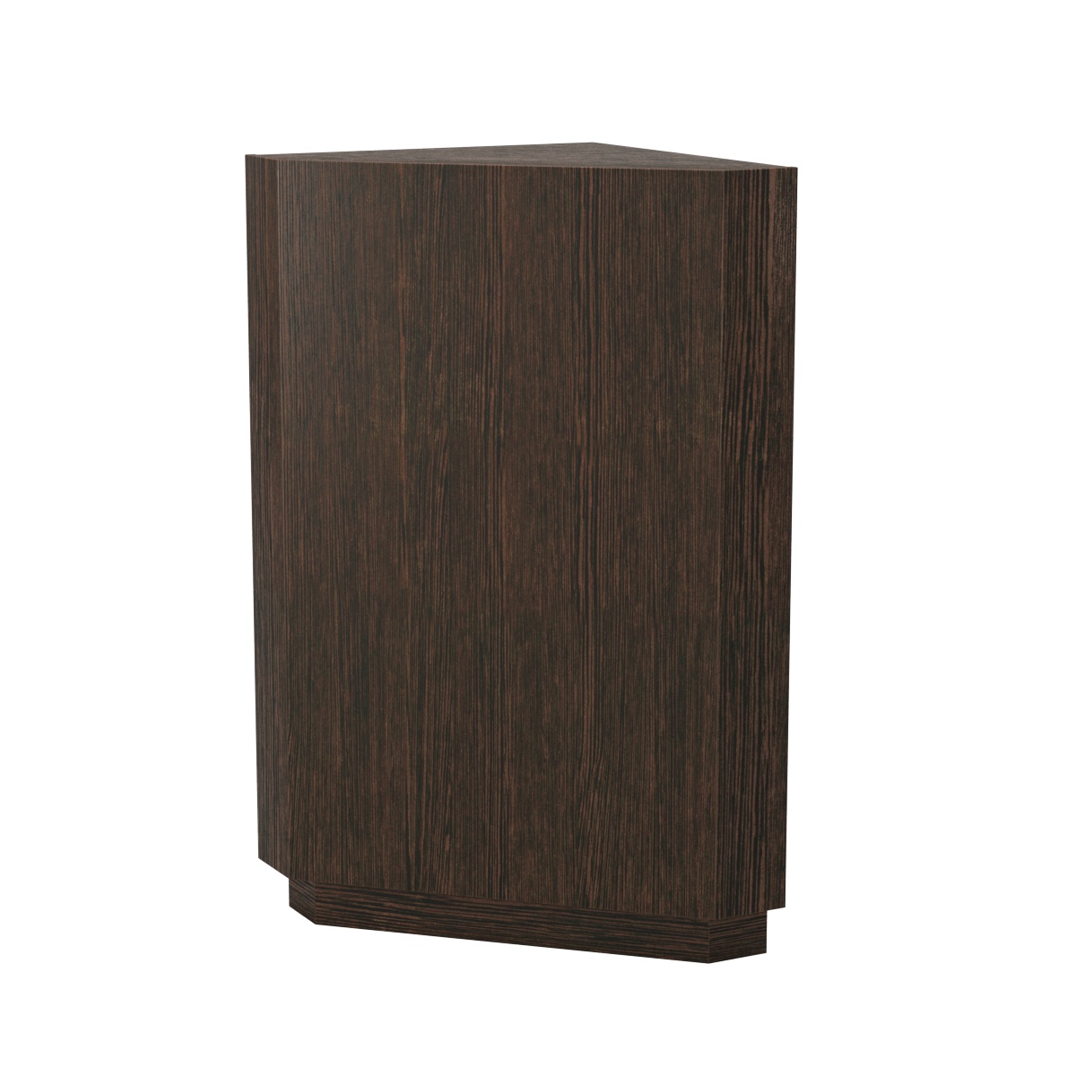 Витрина угловая "Диаманд" №6 Дуб Венге