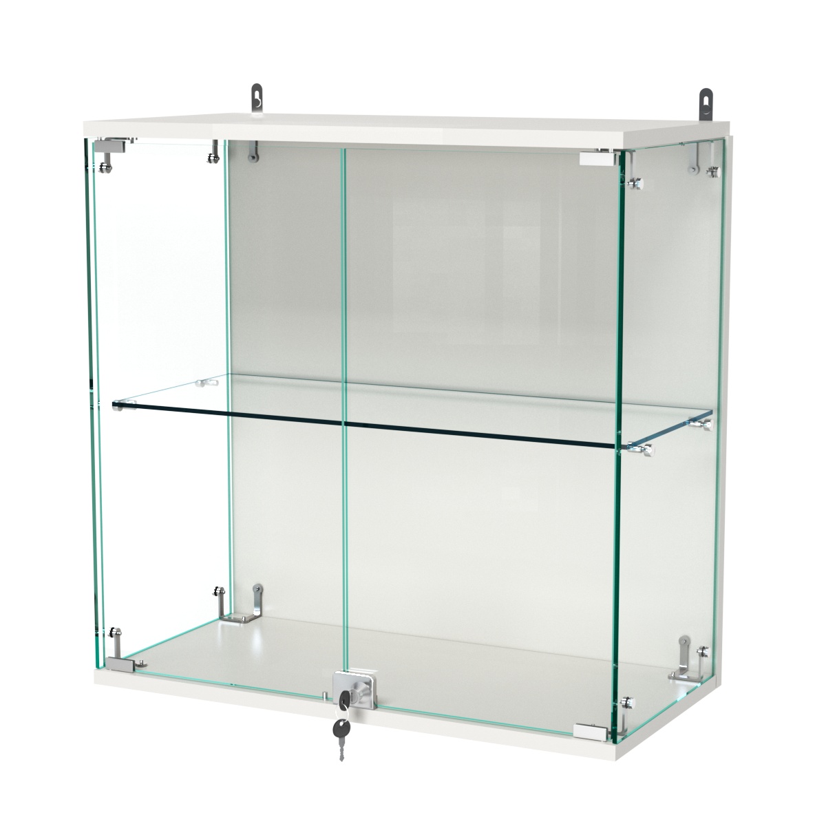 Витрина ювелирная навесная  "Диаманд" №7 Белый