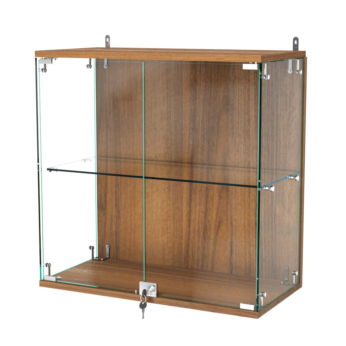 Витрина ювелирная навесная  "Диаманд" №7 Орех