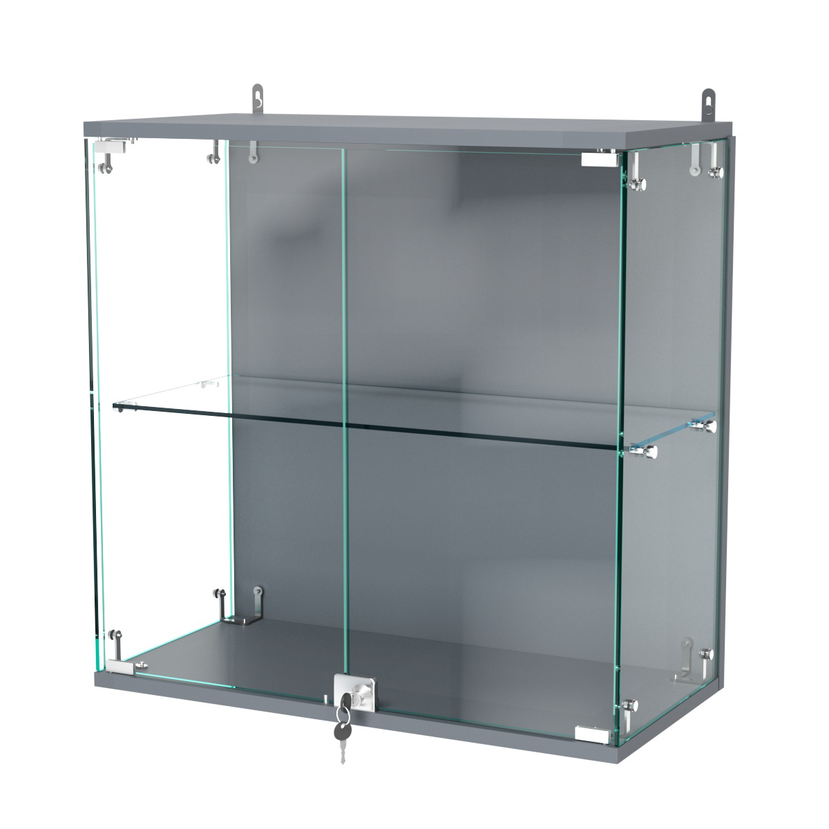 Витрина ювелирная навесная  "Диаманд" №7 Темно-Серый