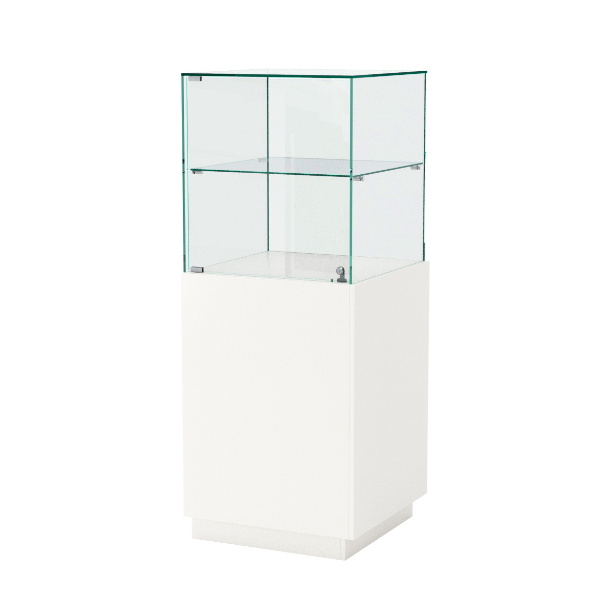 Витрина ювелирная квадратная "Диаманд" №8 Белый