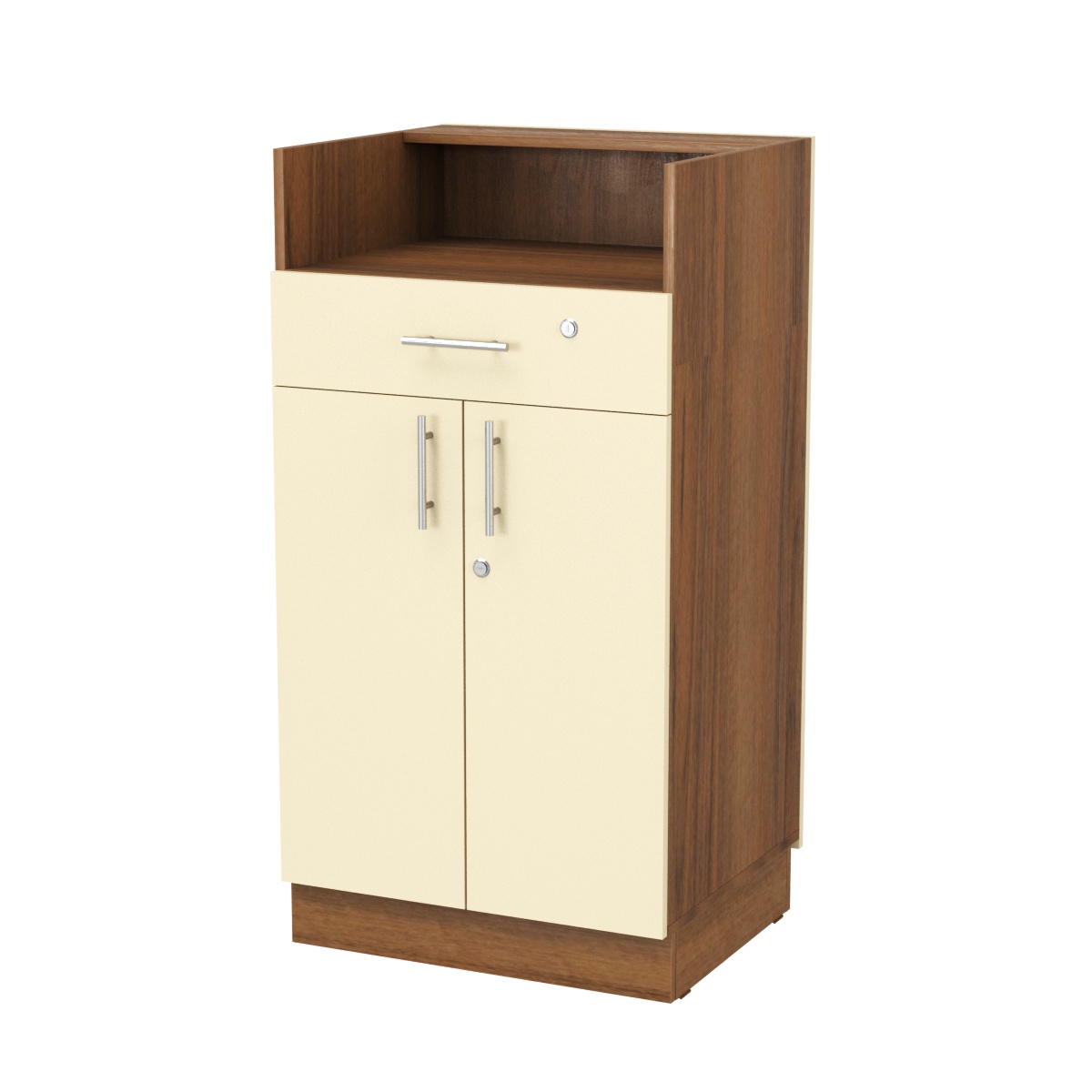 Кассовый прилавок "Диаманд" №10-600 Орех + Крем Вайс