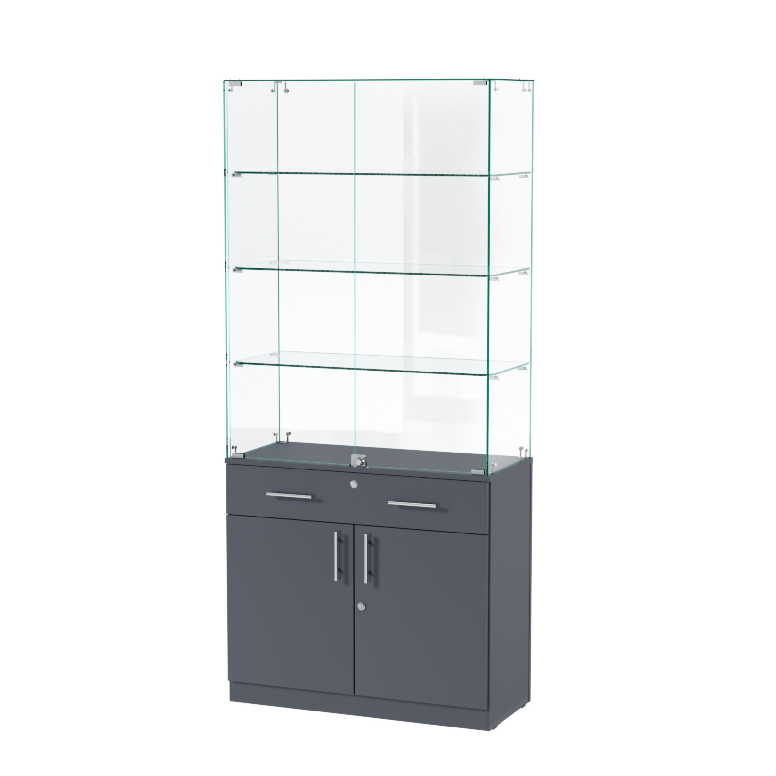 Витрина ювелирная "Диаманд" №11 Темно-Серый