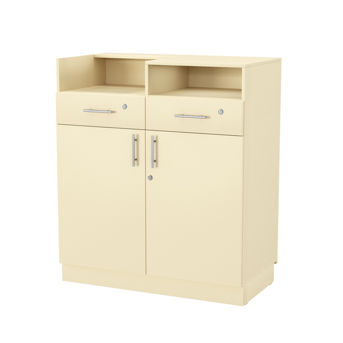 Кассовый прилавок "Диаманд" №10-1000 Крем Вайс