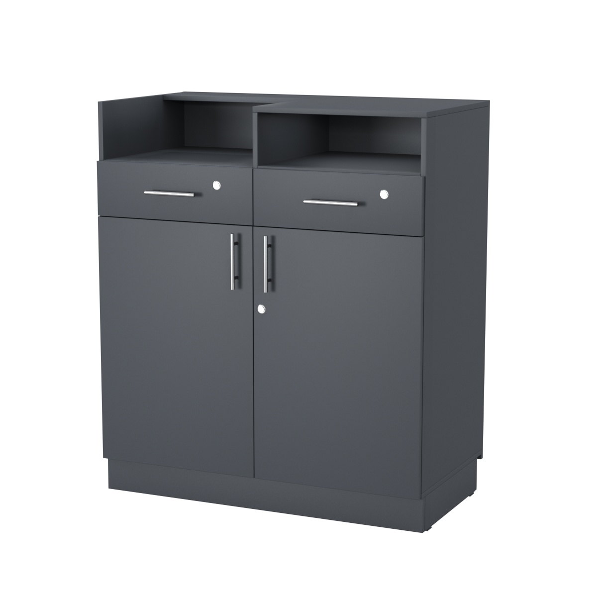 Кассовый прилавок "Диаманд" №10-1000 Темно-Серый