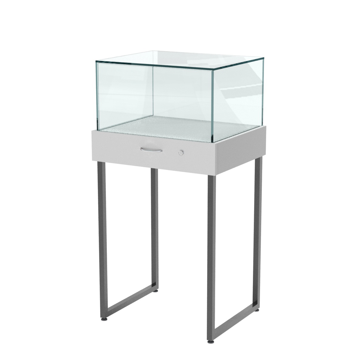 Прилавок ювелирный "Диаманд" №4-600 Серый