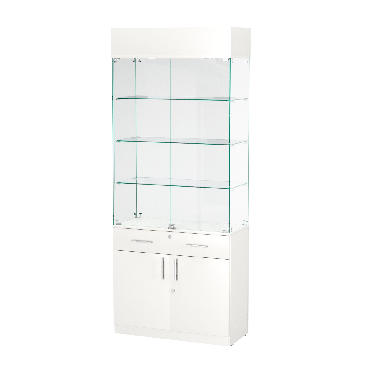 Витрина ювелирная "Диаманд" №12 Белый