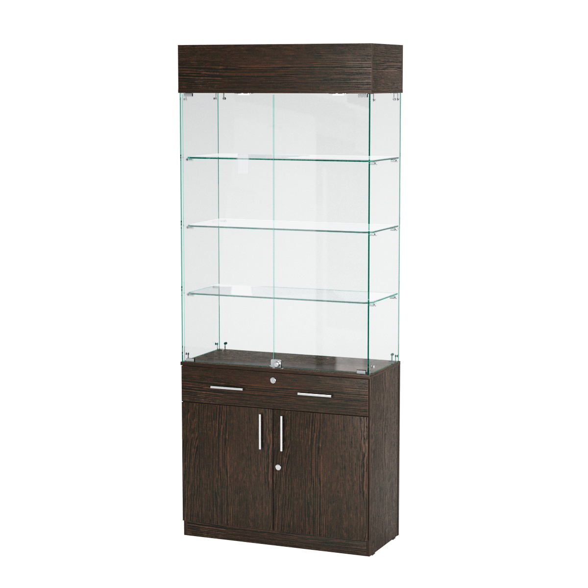 Витрина ювелирная "Диаманд" №12 Дуб Венге