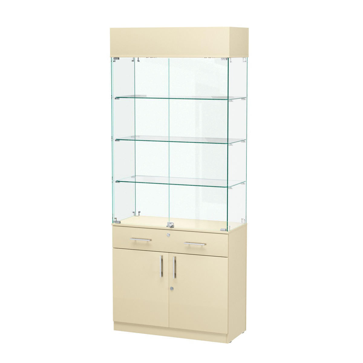 Витрина ювелирная "Диаманд" №12 Крем Вайс