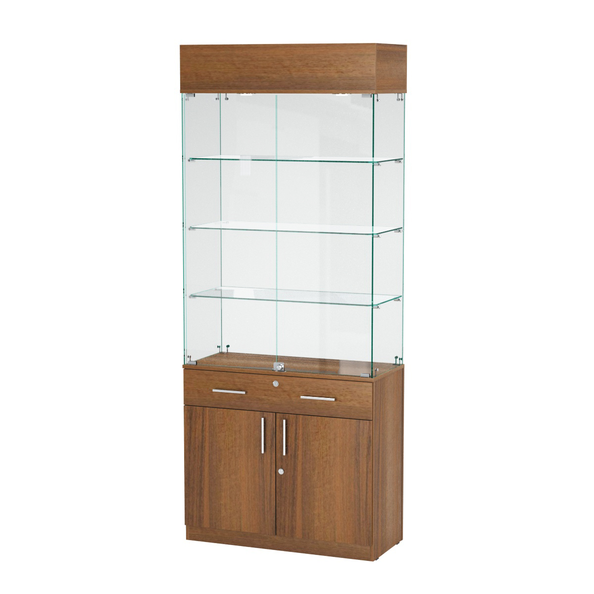 Витрина ювелирная "Диаманд" №12 Орех