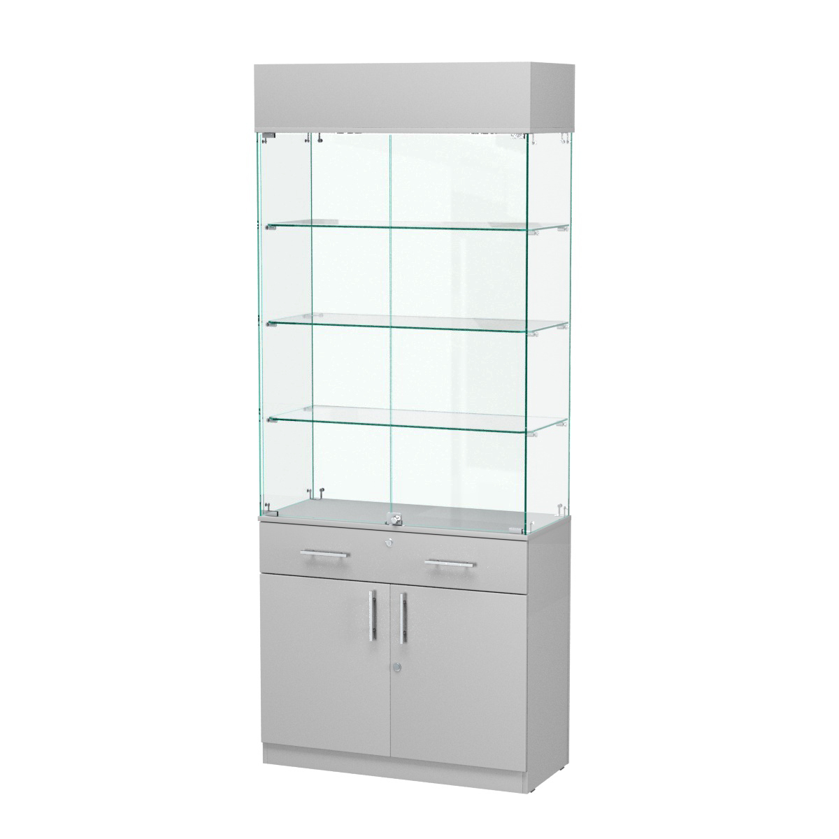 Витрина ювелирная "Диаманд" №12 Серый