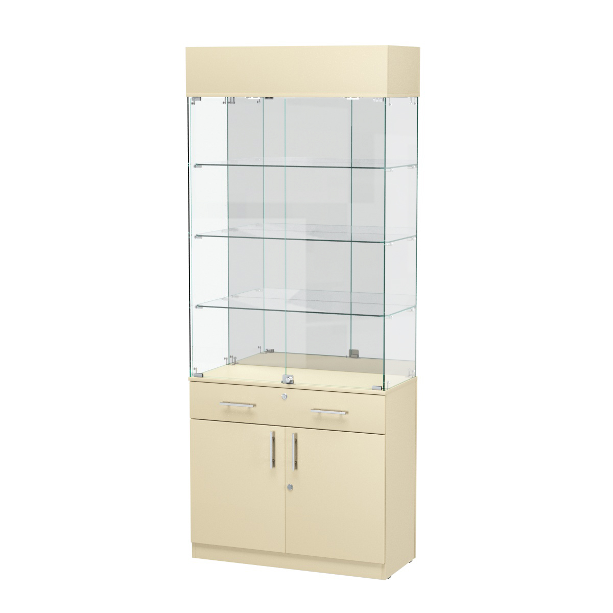 Витрина ювелирная "Диаманд" №13 Крем Вайс