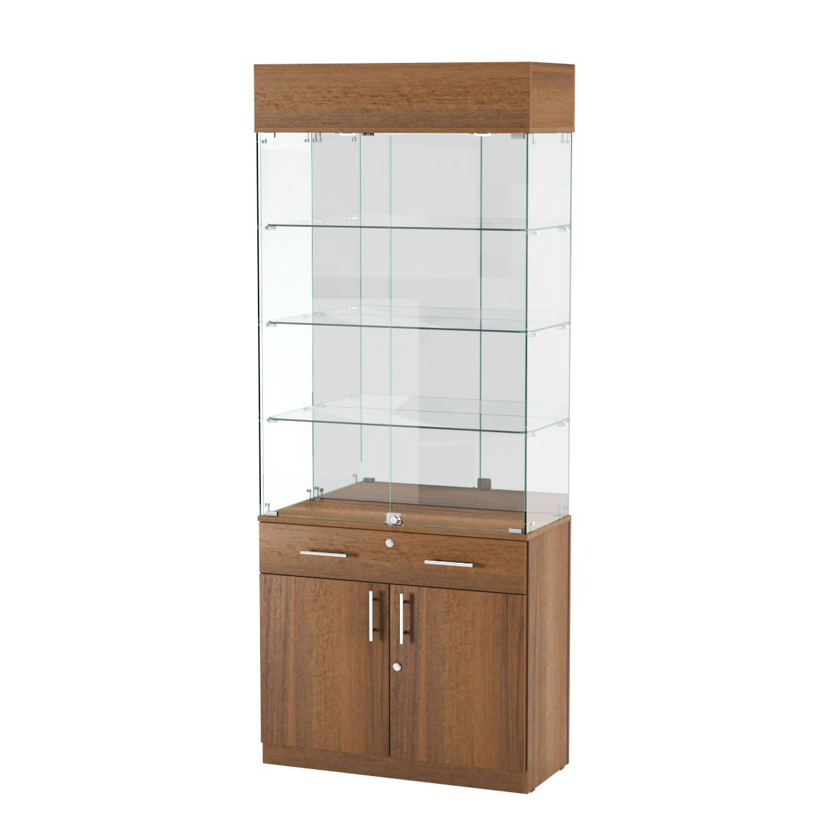 Витрина ювелирная "Диаманд" №13 Орех