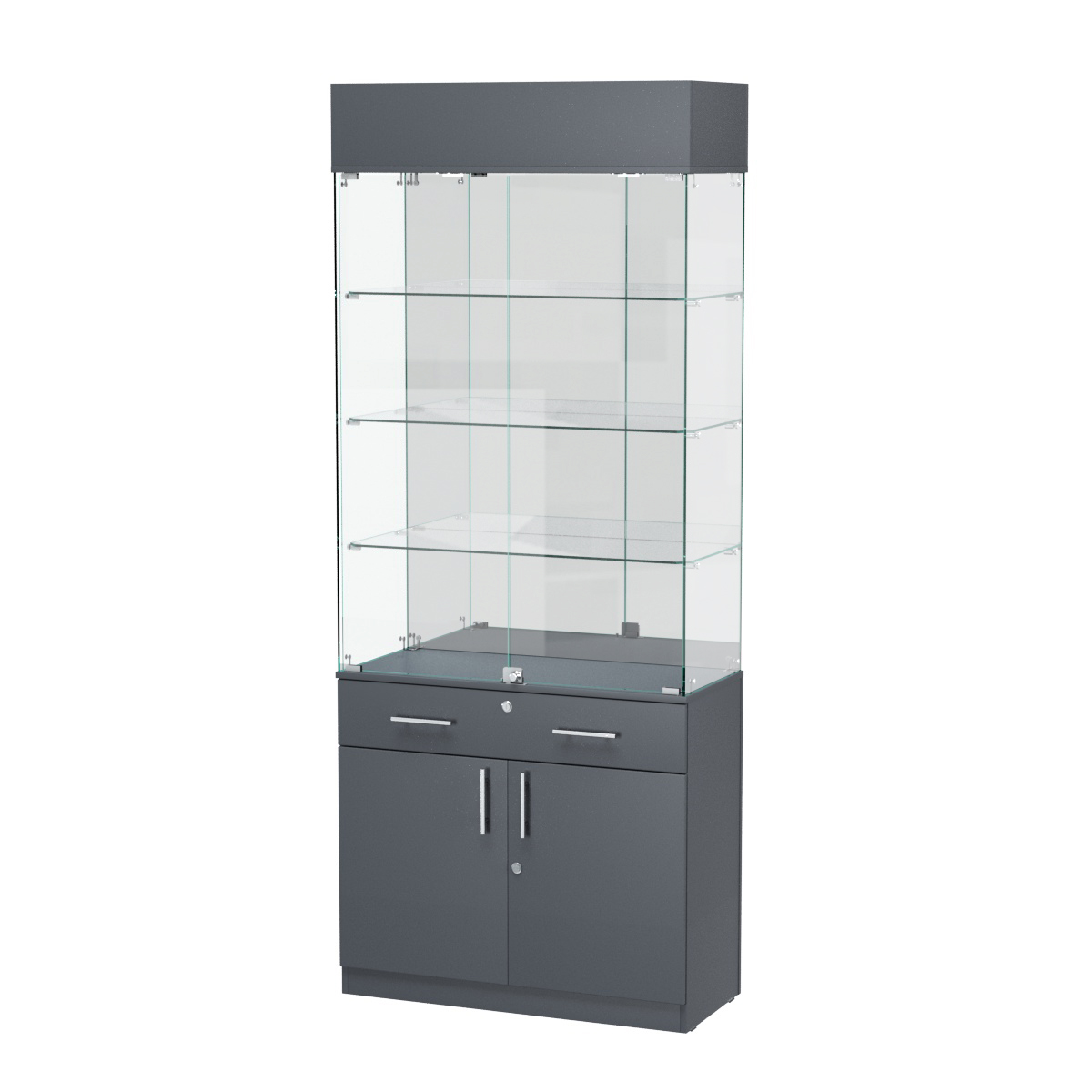 Витрина ювелирная "Диаманд" №13 Темно-Серый