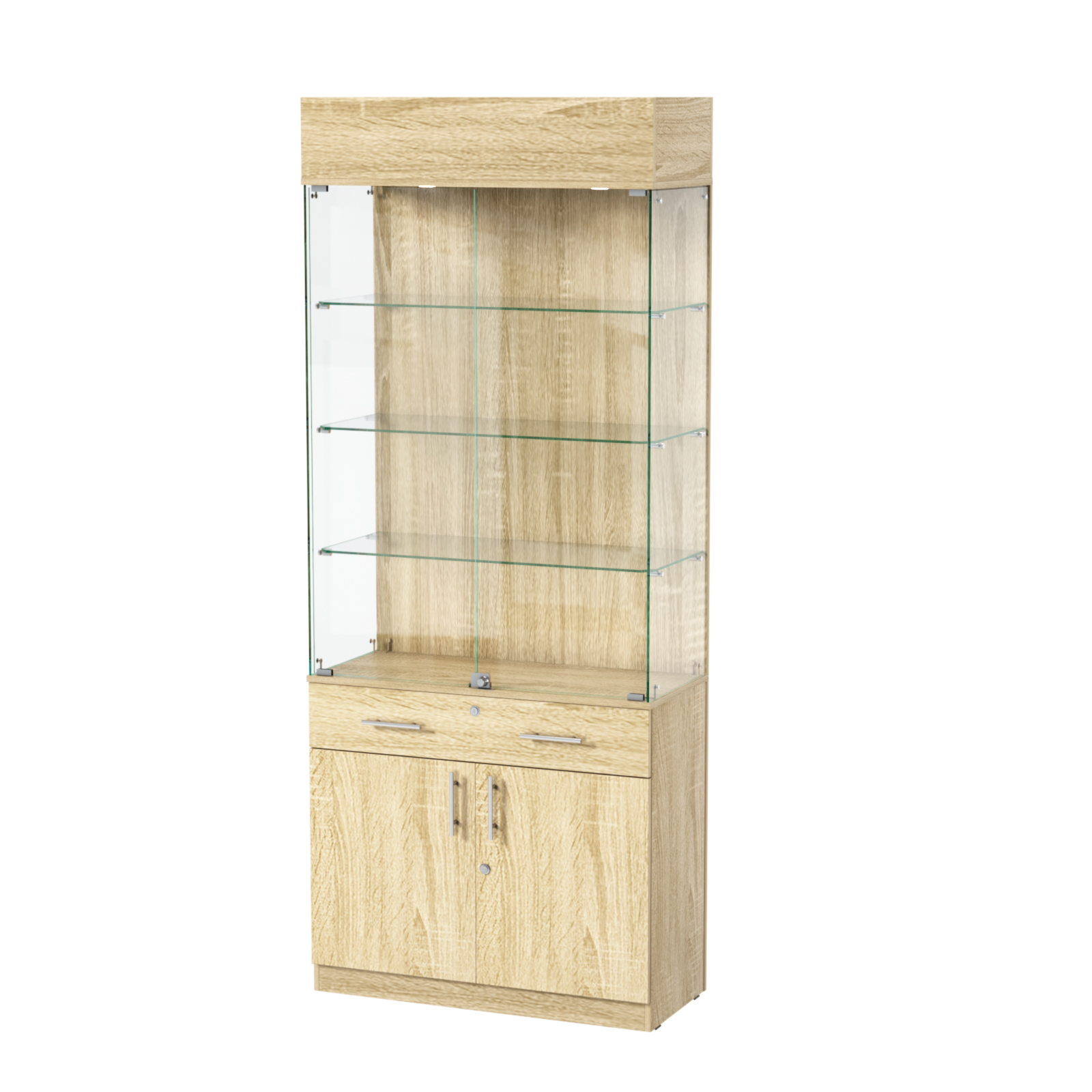 Витрина ювелирная "Диаманд" №14 Дуб Сонома