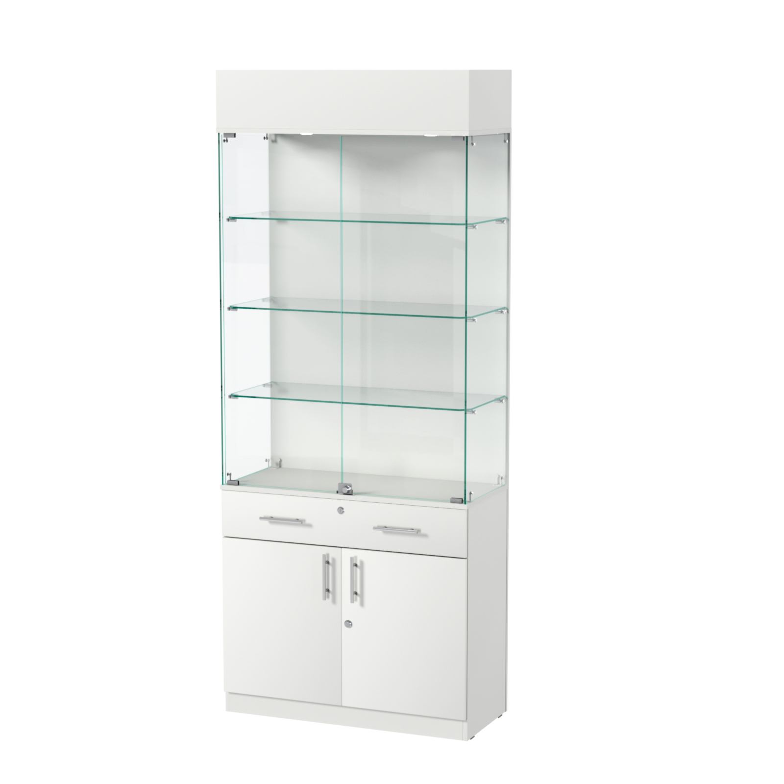 Витрина ювелирная "Диаманд" №14 Белый