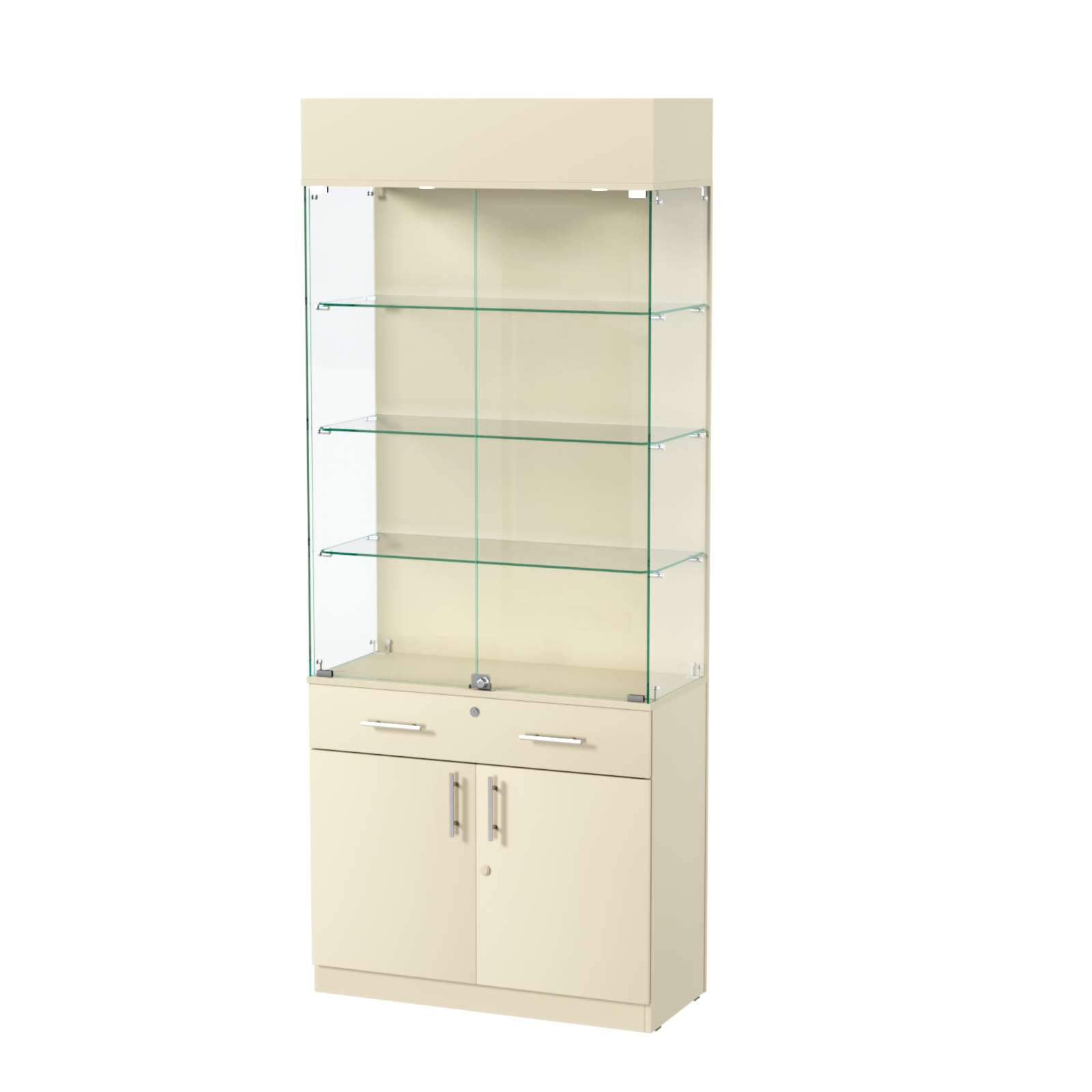 Витрина ювелирная "Диаманд" №14 Крем Вайс