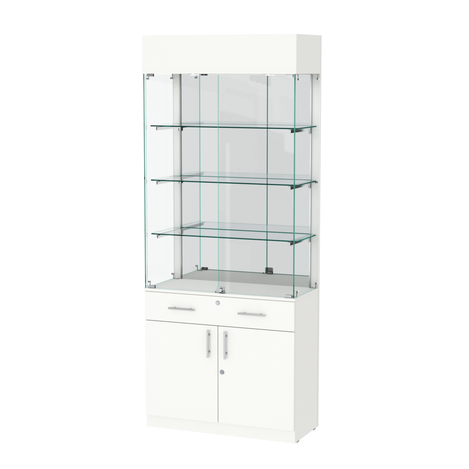 Витрина ювелирная "Диаманд" №15 Белый