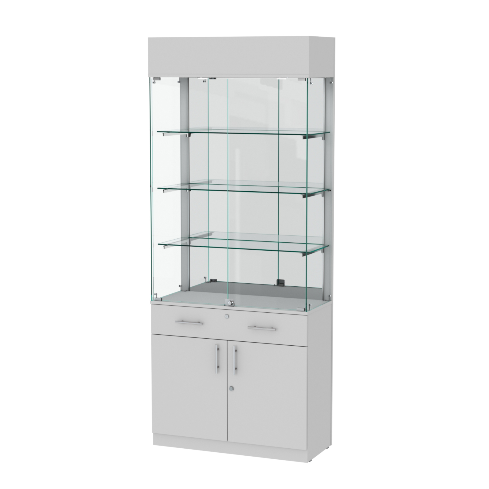 Витрина ювелирная "Диаманд" №15 Серый