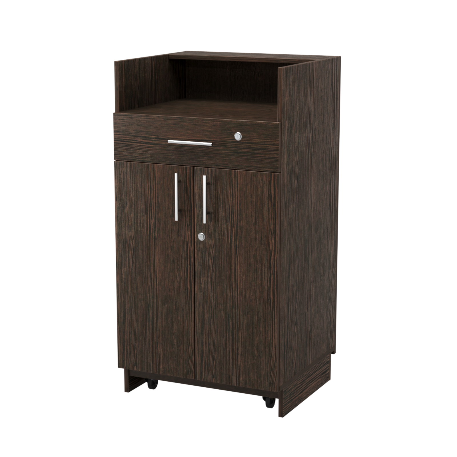 Кассовый прилавок "Диаманд" №9-600 выкатной Дуб Венге