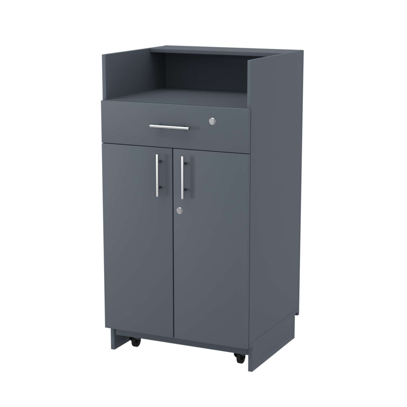 Кассовый прилавок "Диаманд" №9-600 выкатной Темно-Серый